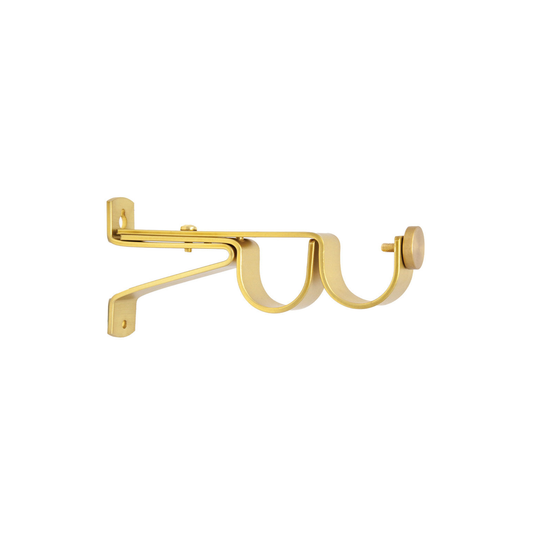 Double Drapery Rod Bracket