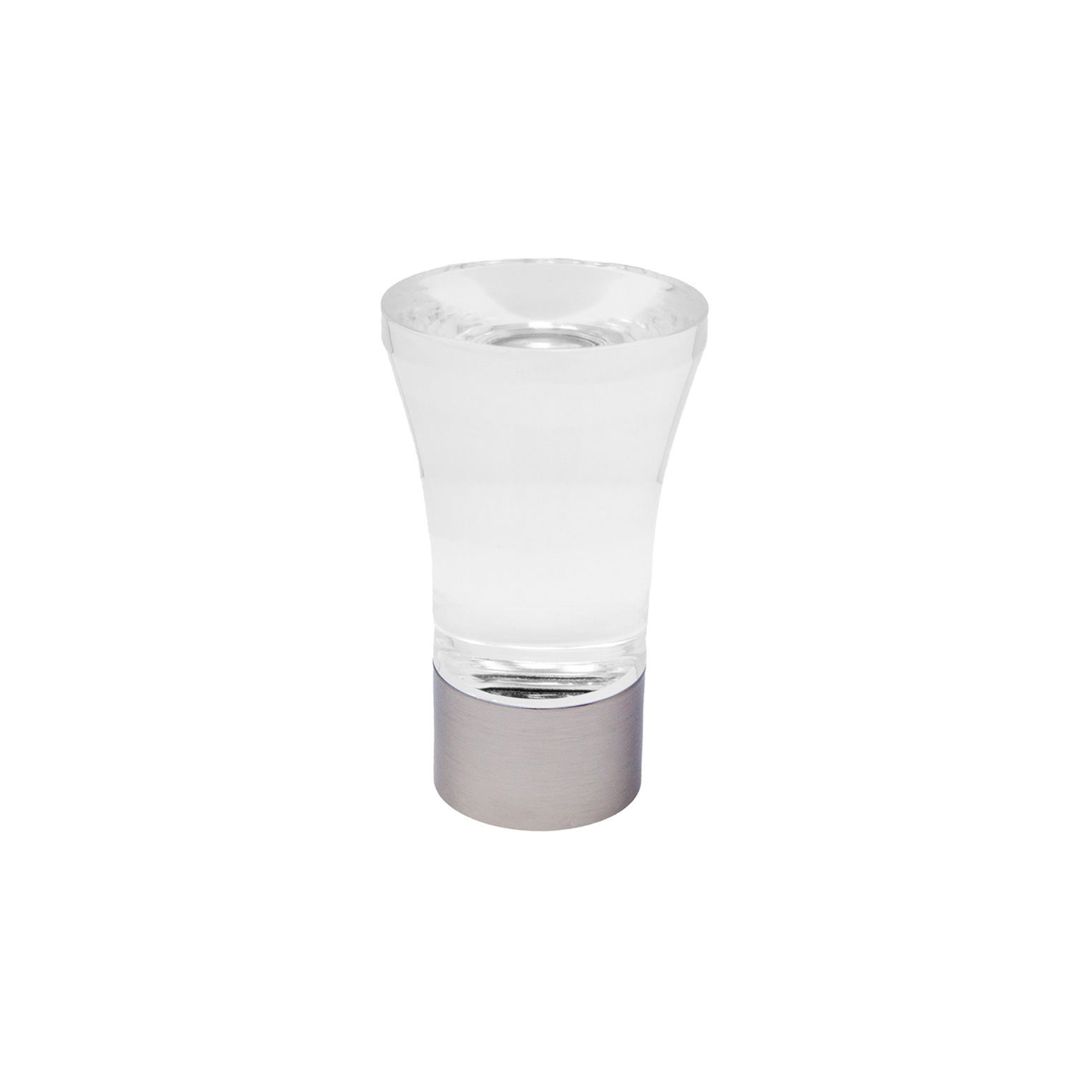 Acrylic Finial with Metal Collar