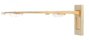 Slimline Double Bracket With Decorative Cover Plate