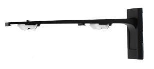 Slimline Double Bracket With Decorative Cover Plate