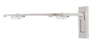 Slimline Double Bracket With Decorative Cover Plate