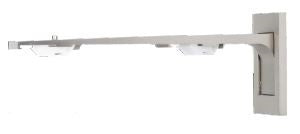 Slimline Double Bracket With Decorative Cover Plate